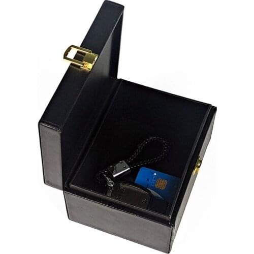 Signal Shielding Box Anti Theft Faraday Van Keyless Signal Blocker RFID Faraday Keychain Protective Case Radiation Shielding Box