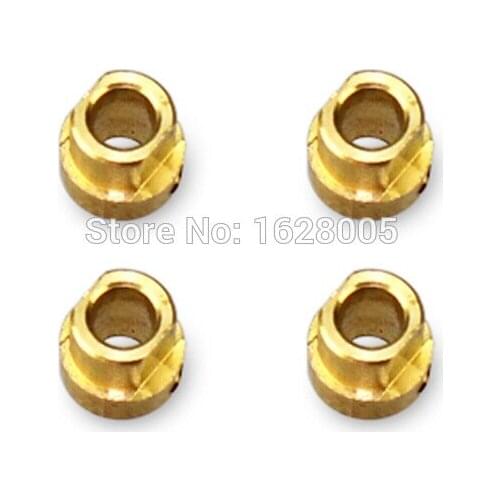 4 pcs/lot WLtoys V262 Gear Fixing Mount RC Quadcopter Spare Parts V262-14 Fixed Gear Copper Sleeve