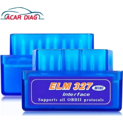 ELM327 Bluetooth-Campatible V2.1 Mini Elm 327 OBDII Scanner OBD Car Diagnostic Tool Code Reader For Android Windows Symbian