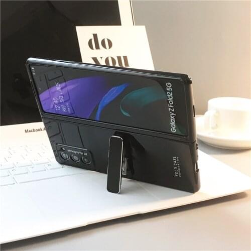 For For Samung Z Fold 2 Stand Protective Case Business For Samsung Galaxy Z Fold 2 Business Folding Phone Cover 5g W21 Covers