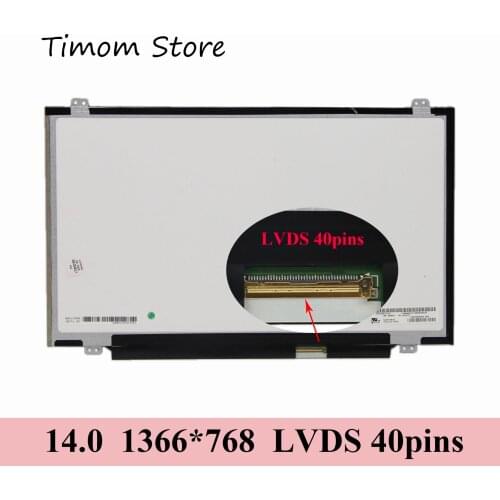 For ThinkPad T430 T430i T430s T430si Lenovo 14.0" Laptop Screen 1366*768 HD LVDS Non-Touch for Chimei Innolux AUO LG BOE Display