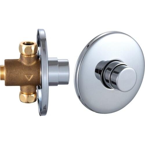 Brass Concealed Urinal Valve Urinal Flush Valve Delay Shower Valve Switch Flush Valve Antique Brass Faucet Water-tap Outdoor