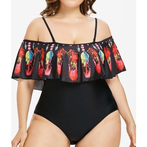 2021 New Arrival Sexy Bikini Solid Sling Bikini Scallop V Neck Bikini High Waist Bikini Swimsuit S-5XL