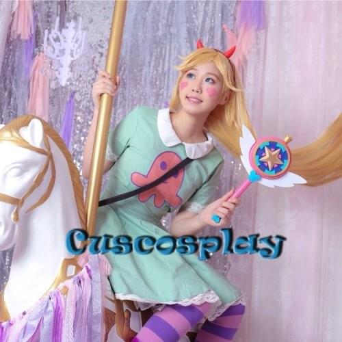 Princess Star Butterfly Wands Cosplay Props Magic Stick Wand Halloween Christmas Props Girls Gifts