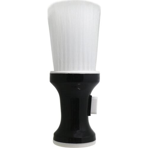 Barber Soft Hairbrush Neck Duster Powder Brushes High Plastic Cutting Hair Cleaning Brush For Hairdressing Salon Barber Brush