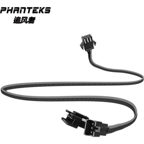 Phanteks Argb 5V 3Pin Item Extension Cable Aura Asus/Msi Motherboard Y Style Spliter For 5v Halos,Light Strip,Fan)