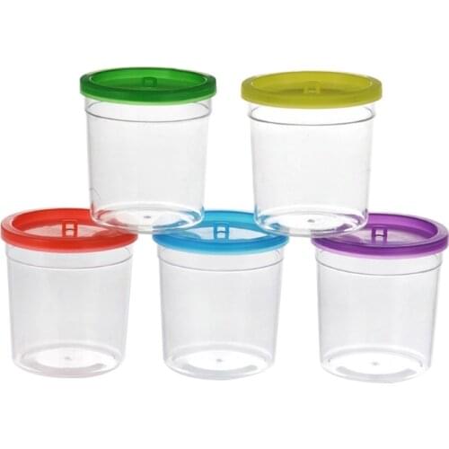 Portable Fish Tank Plastic Mini Aquarium Transparent Fish Keeper Fishbowl for Turtle Betta Jellyfish Starter Kit