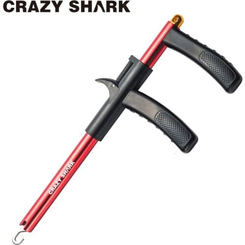Crazy Shark Aluminum Hook Remover Fish Hook Extractor Lightweight Hook Detacher Portable Decoupling Goods For Fishing 24.5cm