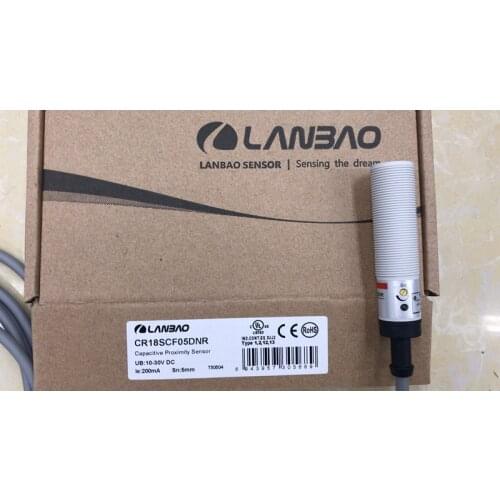 "Shanghai Lanbao" sensor switch, capacitive proximity switch CR18SCF05DNR, N0+NC