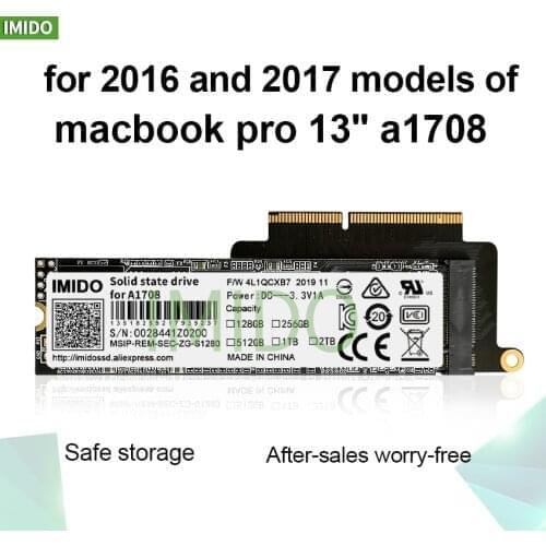 NEW A1708 Laptop SSD 512G 1TB 2TB for Macbook Pro Retina 13.3" 2016 YEAR 2017 Year 1708 Solid State Disk PCI-E EMC 3164 EMC 2978