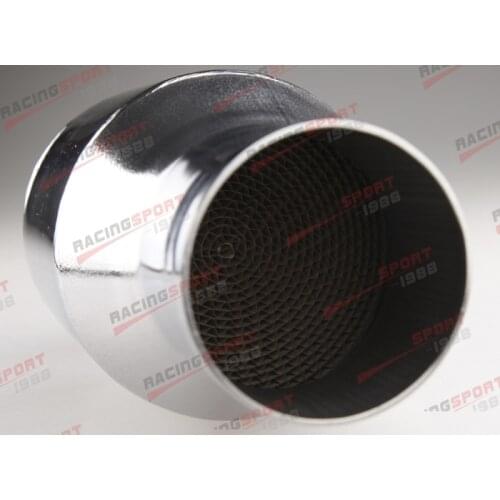 Universal 200 Cell High Flow Metallic-Core Race Catalytic Converter 2.5"