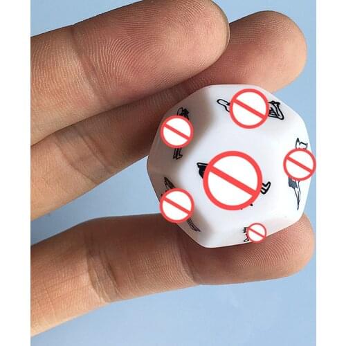 12 Sides Sex Dice interesting Toys Adult Games Cubes ual Erotic Bondage Accessories Posture Prostate Toy For Couple