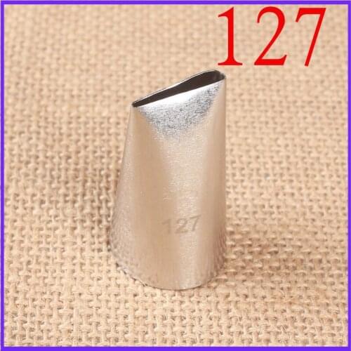 127# Rose Petals Cream Bean Paste Decorating Mouth 304 Stainless Steel Baking Cake DIY Tool Medium