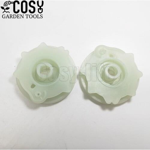 2pcs Recoil Rewind Starter Pulley Rope Rotor For Husqvarna 136 137 141 142 235 235E 236 236E 240 Chainsaw Spare Parts