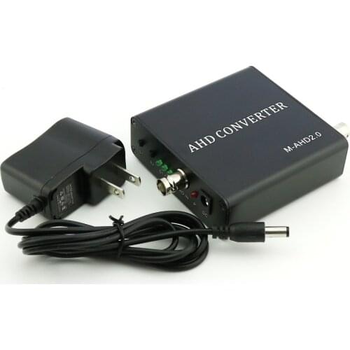 1pcs AHD to VGA/CVBS/HDMI Converter Adapter Encoder Adopts Coaxial Cable 1080P/720P