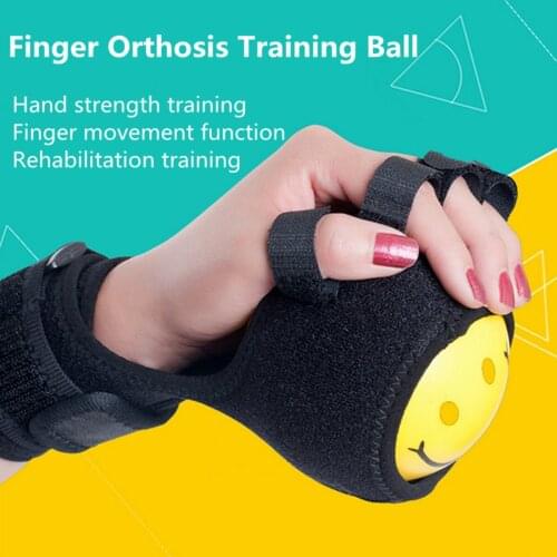 Anti-Spasticity Ball Splint Hand Functional Impairment Finger Orthosis Hand Ball Rehabilitation Exercise Fingers Training