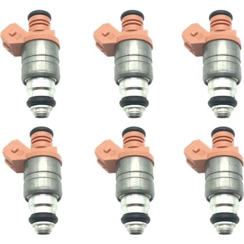 6Pcs Car Fuel injector For 96518620 96351840 96620255 ADG02801 75114255 for Chevrolet Daewoo Matiz 0.8 1.0 Petrol/LPG