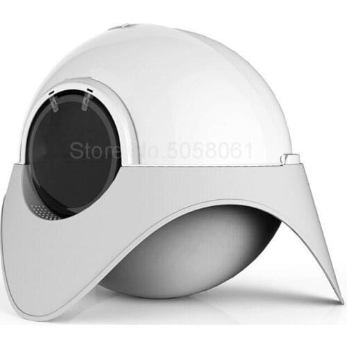 Cat litter bowl large anti-splash full-closed cat toilet cat sand pot deodorant cat potty snow house capsule