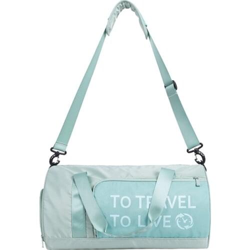 Women Travel Shoulder Bags Female Dry Wet Separated Bag Large Capacity Fitness Handbags Women Oxford Cloth Training Gym Bags