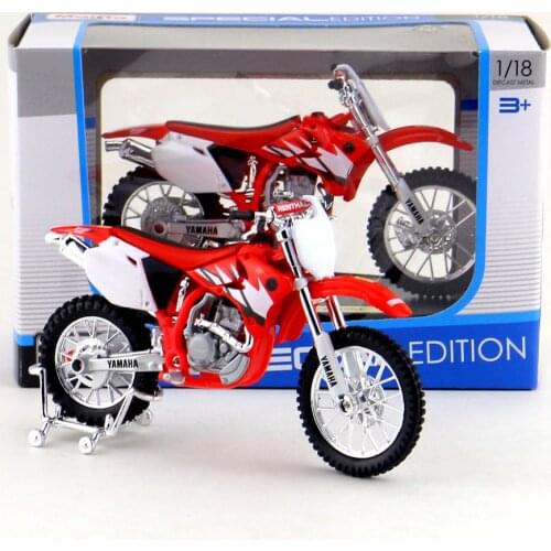Maisto/1:18 Scale/Diecast model motorcycle toy/YAMAHA YZ-450F Supercross Model/Delicate Gift or Toy/Colllection/For Children