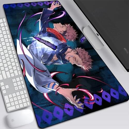 Anime Janpaese Jujutsu Kaisen Cool Gamer Speed Mice Retail Small Rubber Mousepad Size for Keyboards Manga Mat Mousepad Gift