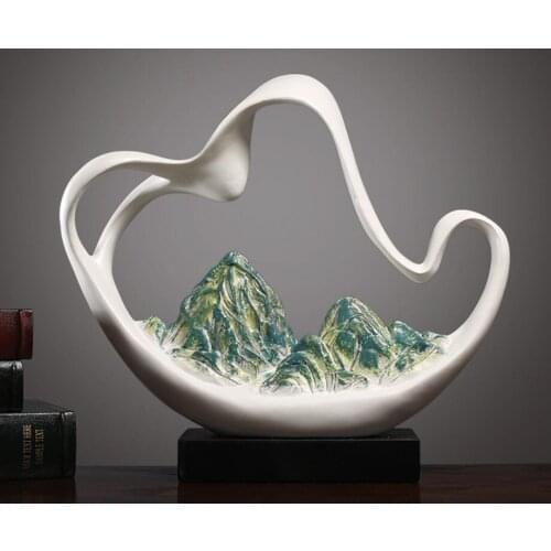 Landscape rockery design furnishing living room wine cabinet decoration hotel opened gifts Arts and crafts furniture office