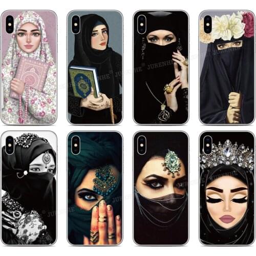 Muslim Islamic Girl Cover For BQ Aquaris X2 X Pro U U2 Lite V X5 E5 M5 E5s C VS Vsmart JOY Active 1 Plus 5035 5059 Phone Case