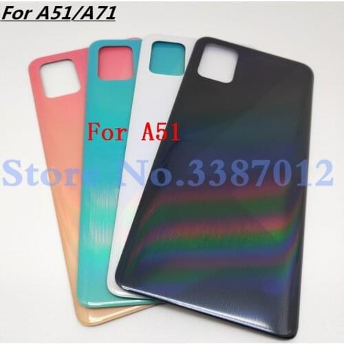 New Original Housing For Samsung Galaxy A71 A715 A51 A515 Battery Cover Repair Replace Back Door Phone Rear Case