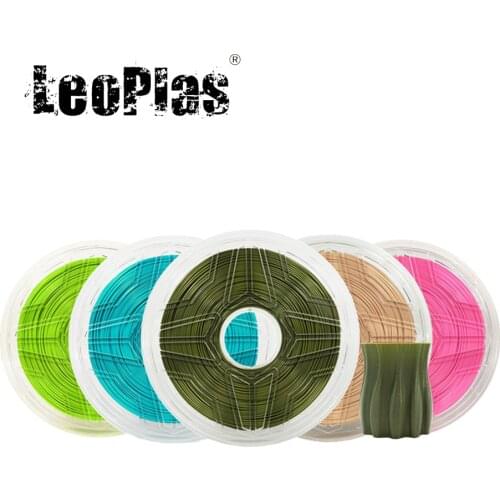 LeoPlas 1kg 1.75mm PETG Filament For FDM 3D Printer Pen Consumables Printing Supplies Plastic Material