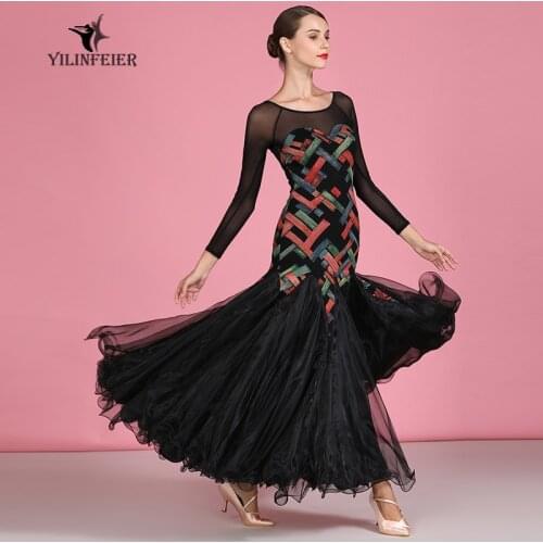 New ballroom dance competition dress dance ballroom waltz dresses standard dance dress women ballroom dress 1880