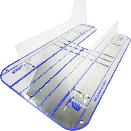 New Acrylic Portable Golf Putting Mirror & Rail Alignment Practice Training Aid Tool Golf Training Aids