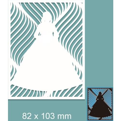 Cutting Dies Hollow Men And Women New Metal Stencils DIY Scrap Booking Paper Cards Making Decoration