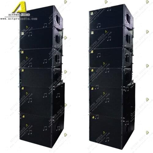 Professional Stage Line Array Q1&Q-Sub Dual 10inch 2-Way Active Line Array