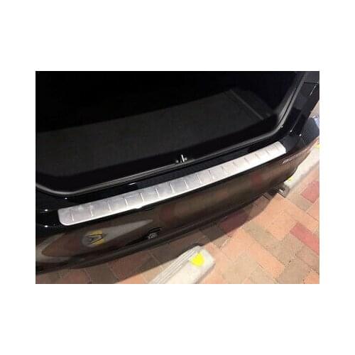 Stainless Outer Rear Sill Bumper Cover Plate 1pcs for Toyota Camry 2018 2019