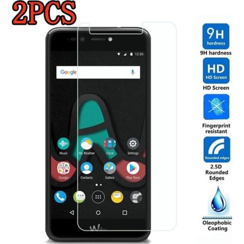 2PCS Tempered Glass For WIKO UPULSE LITE Protective Film 9H Screen Protector Explosion-proof For Wiko Upulse Lite 5.2"