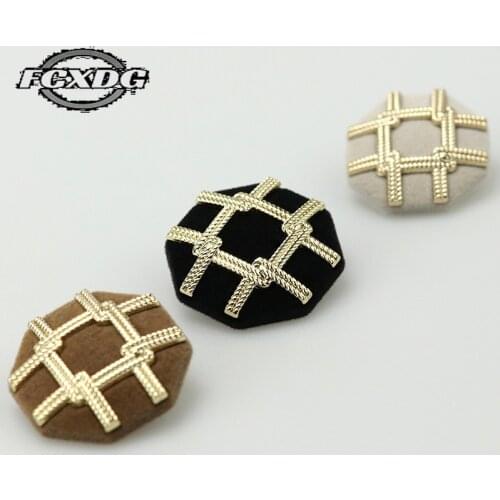 Fashion Embellishments for Clothing Retro Women Suit Windbreaker Coat Button Sewing Accessories Snaps for Clothes Blouse Buttons