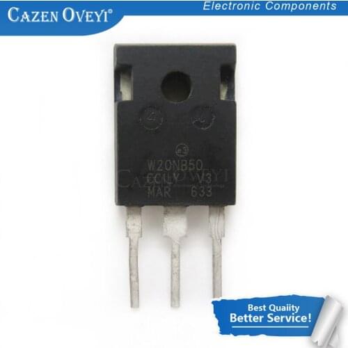 1pcs/lot STW20NB50 W20NB50 20NB50 20A/500V TO-247 In Stock