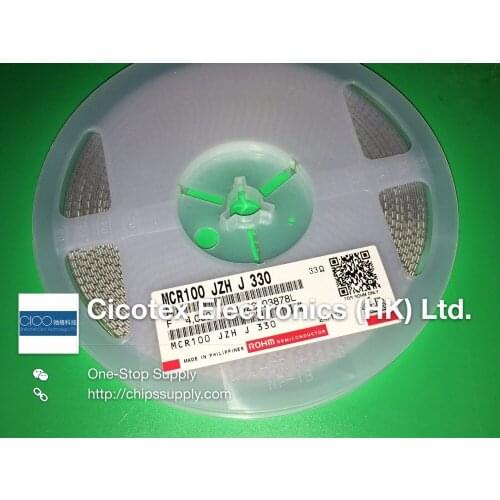4000pcs/lot MCR100JZHJ330 SMD2512 RES SMD 33 OHM 5% 1W 2512