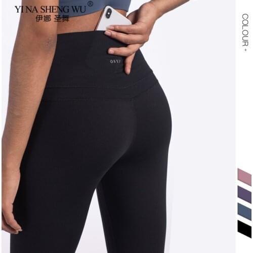 Seamless Gym Leggings With Pocket Yoga Pants Sport Women Fitness Clothing Running Push Up High Waist Compression Tights Legging