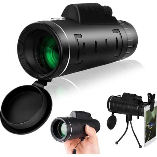40X60 High Over Monocular Telescope Binoculars 1500 / 9500M Plastic Binoculars Outdoor Sport Telescope HD Night Vision Telescope