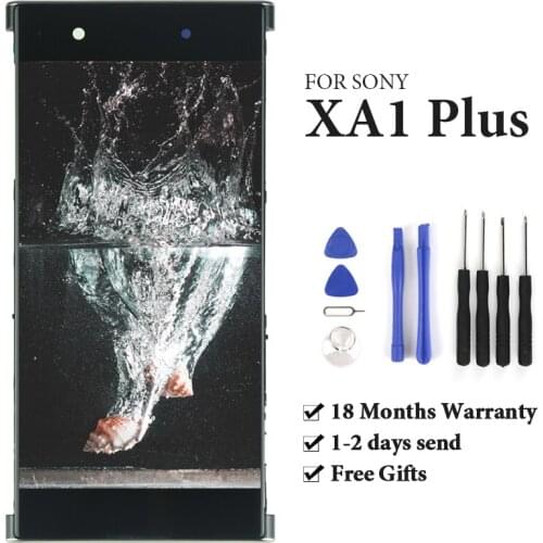 For Sony Xperia XA1 Plus G3412 G3416 G3426 LCD Touch Screen No Dead Pixel Black Gold Blue Pink Display Digitizer Parts