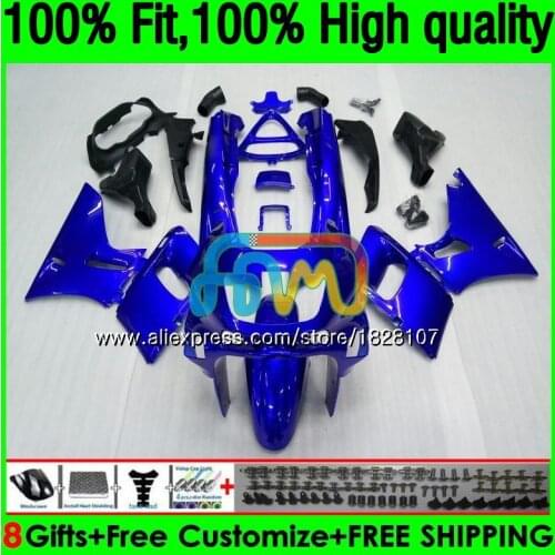 Injection For KAWASAKI ZZR-400 ZZR400 93 95 96 97 98 99 154BS.17 ZZR 400 1993 1994 1995 1996 1997 1998 1999 Glossy blue Fairing