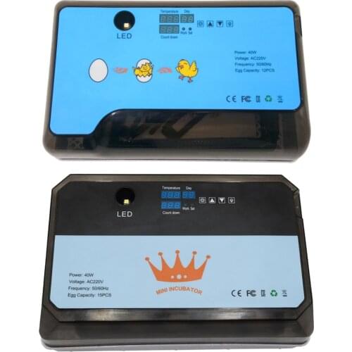 12/15 Digital Egg Incubator Hatcher Temperature Control Automatic Turning