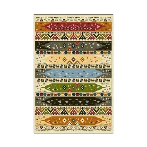 Morocco Style Kilim Area Rugs Living Room Bedroom Carpets Persian Home Decor Table Sofa Non-Slip Floor Door Mat Delicate Tapete