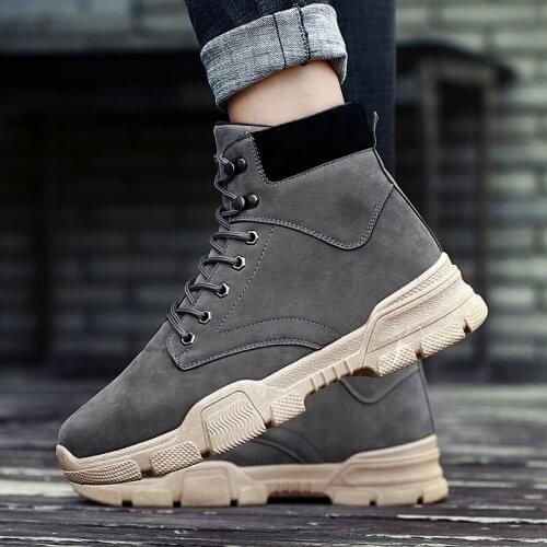 Mens Dress Boots Sneakers Casual Shoes For Men Mens Boots Man Fashion Western Causal Sports Home Botas Boty Mens Slip On