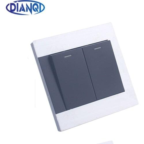 Wall switch touch light switch access control the switches AC 110-250V 10a 2gang 2 way