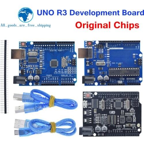 1Set UNO R3 Official Box ATMEGA16U2 / UNO+WiFi R3 ATMEGA328P Chip CH340G For Arduino UNO R3 Development Board WeMos ESP8266