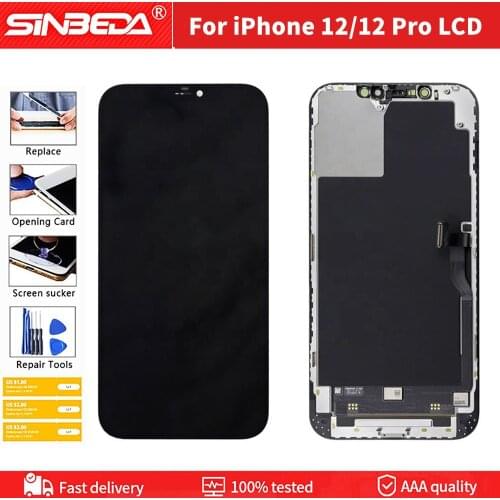 JK Quality mobile iPhone LCD For iPhone 12 LCD display for iphone 12 iPhone 12 pro lcd display screen replacement