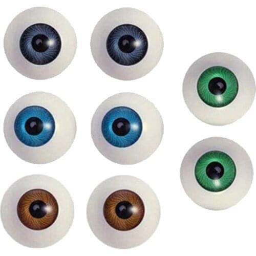 26mm Handmade Realistic Round Bear Eyes Repair Art Mask Halloween Accessory