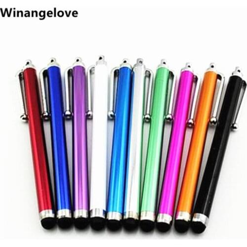 Winangelove 9.0 touch pen 1000Pcs Metal Capacitive Screen Stylus Pens Touch Pen For Asus For Lenovo Tablet PC 11 Colors